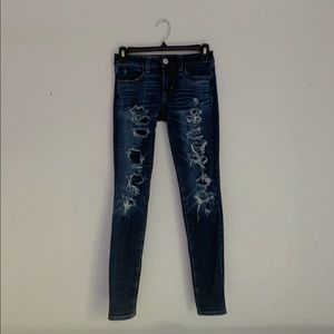 american eagle denim x4 jegging